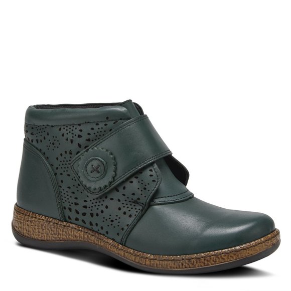 SPRING STEP SOUZALA BOOTS Green - Picture 1 of 4